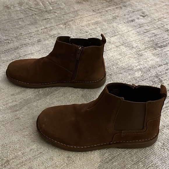 *LIKE NEW* Zara Youth Suede Leather Ankle Boots Size: EU 37 / US 5 Unisex - Picture 3 of 8